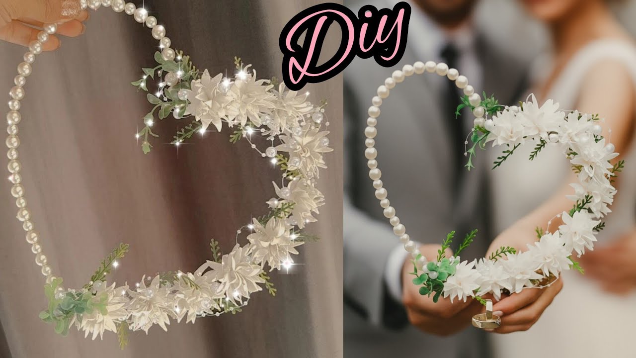 This Pearl Bouquet Is the New Trend! DIY Wedding Flower Idea 💐