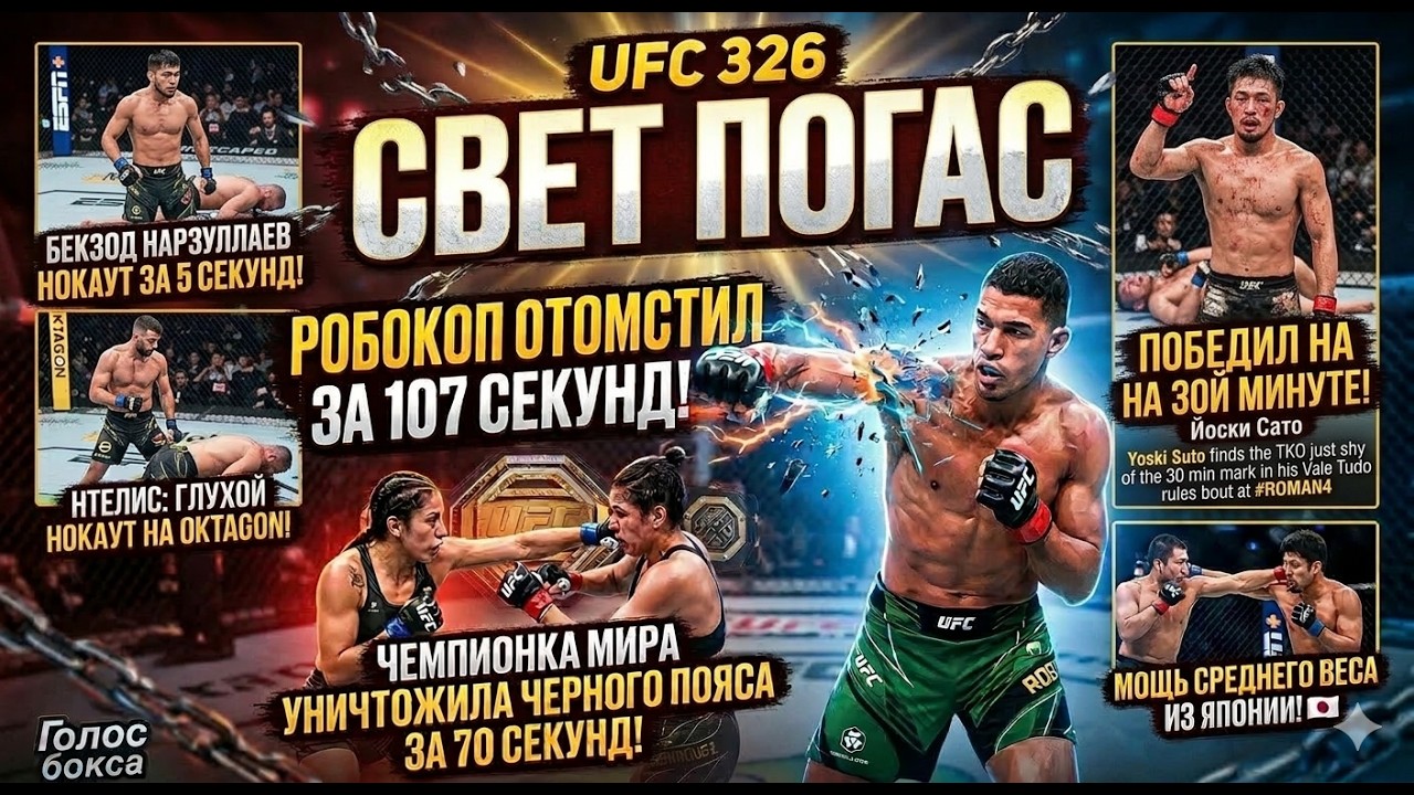 ОНИ НЕ УСПЕЛИ МОГНУТЬ! ⚡️ Самые быстрые и страшные БОКСЕРСКИЕ нокауты ММА 2026 года, часть третья!