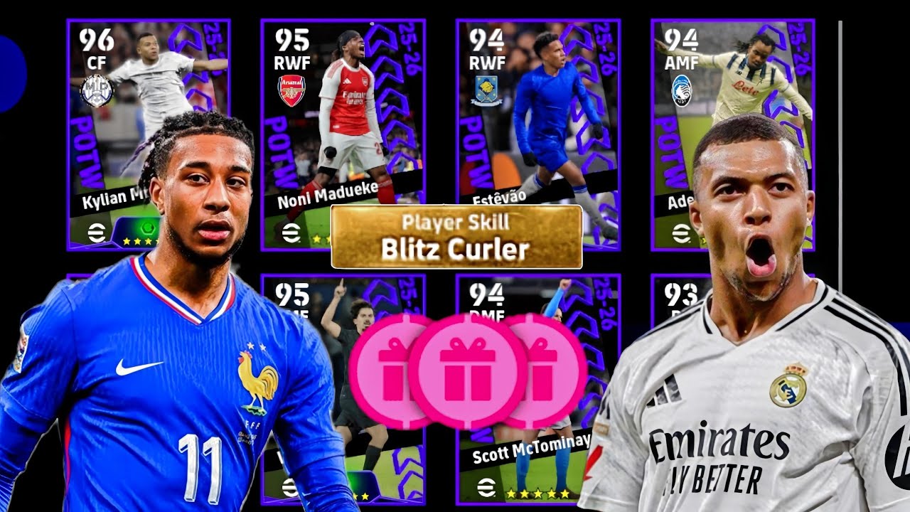 NEW FEATURED 😍😱 PLAYER REWARD & POTW UCL PACK OPENING || EFOOTBALL 2026 MOBILE