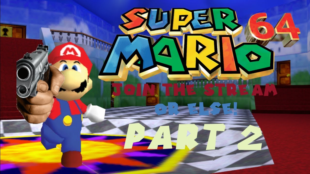 Mario's holding me hostage and I can't leave till I beat his game