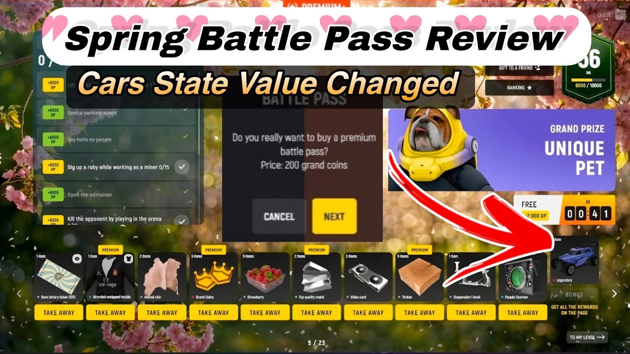 I Got Premium PLUS Battle Pass  IN GTA 5 GRAND RP | Spring battle pass Explained 