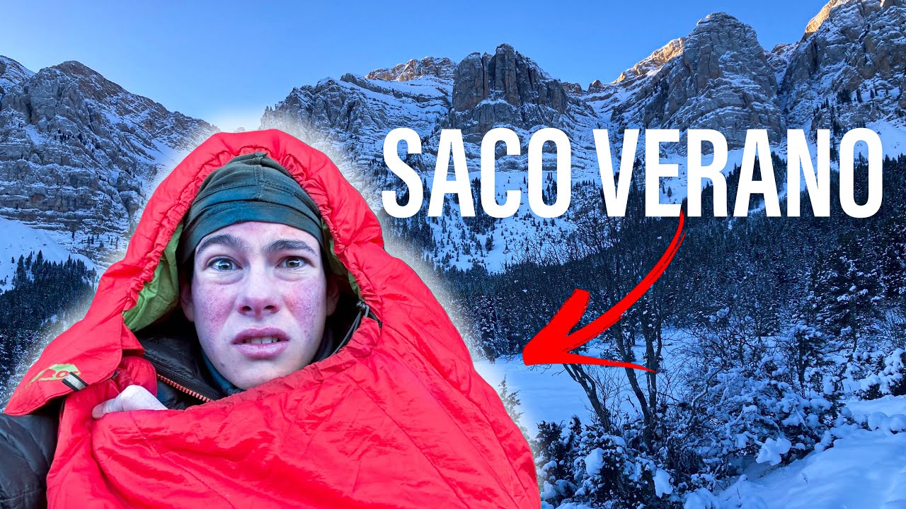 🥶 VIVAC en INVIERNO con SACO de VERANO *SIN PASAR FRÍO*
