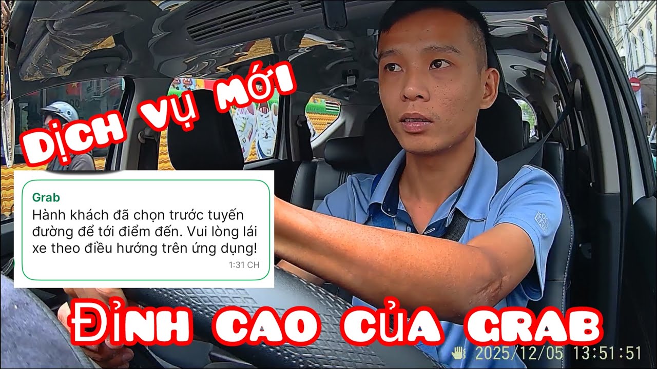 Chiến lược mới: Cuốc xe chọn trước tuyến đường #grabcar #xpander #taxi #saigon 