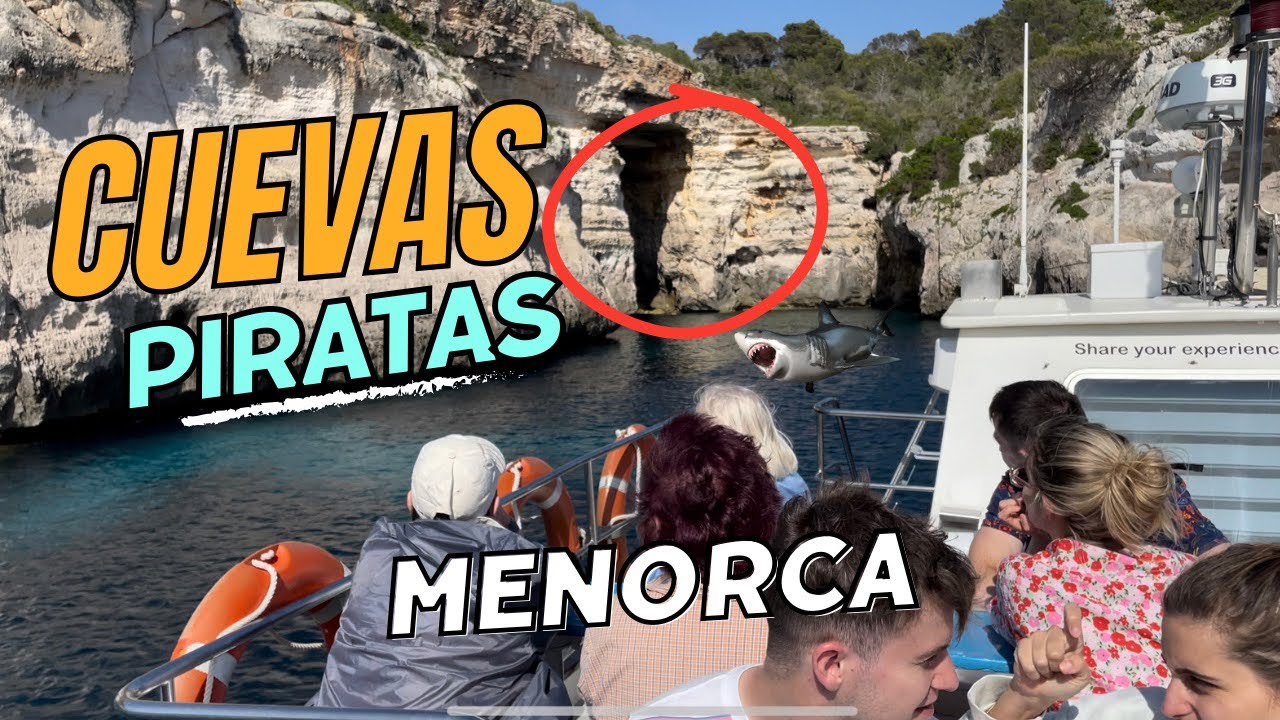#menorca #cuevas Excursión en barco #reservar tour en barco en Menorca @civitatis