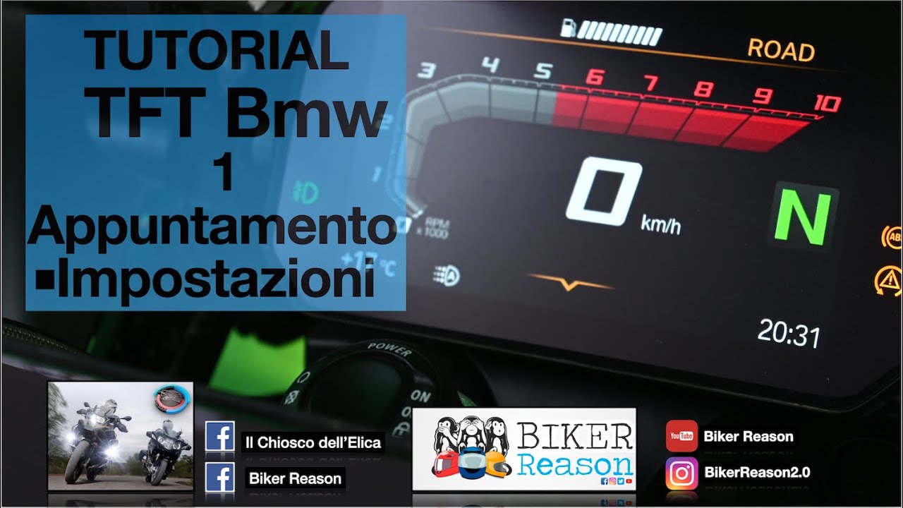TUTORIAL TFT BMW #IMPOSTAZIONI #DASHBOARD