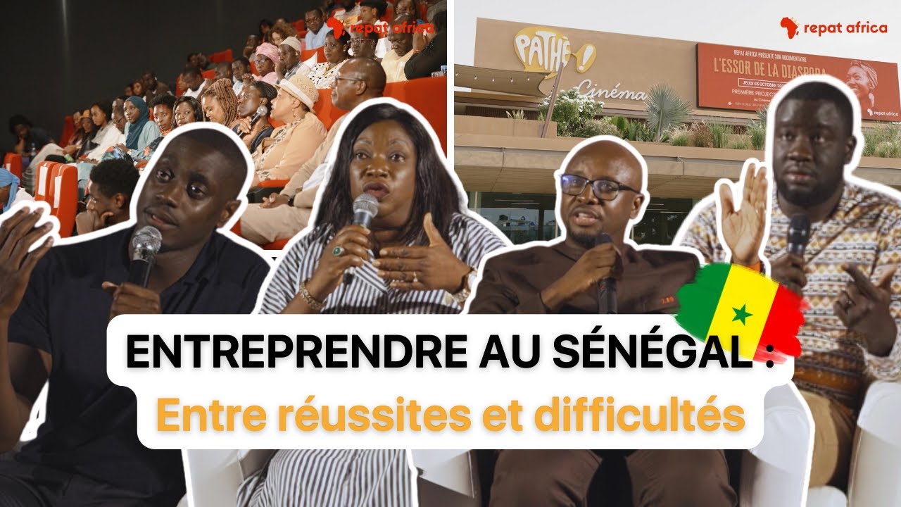 Entrepreneuriat au S&eacute;n&eacute;gal  🇸🇳 : Succ&egrave;s et D&eacute;fis &ndash; Table Ronde avec des entrepreneurs africains
