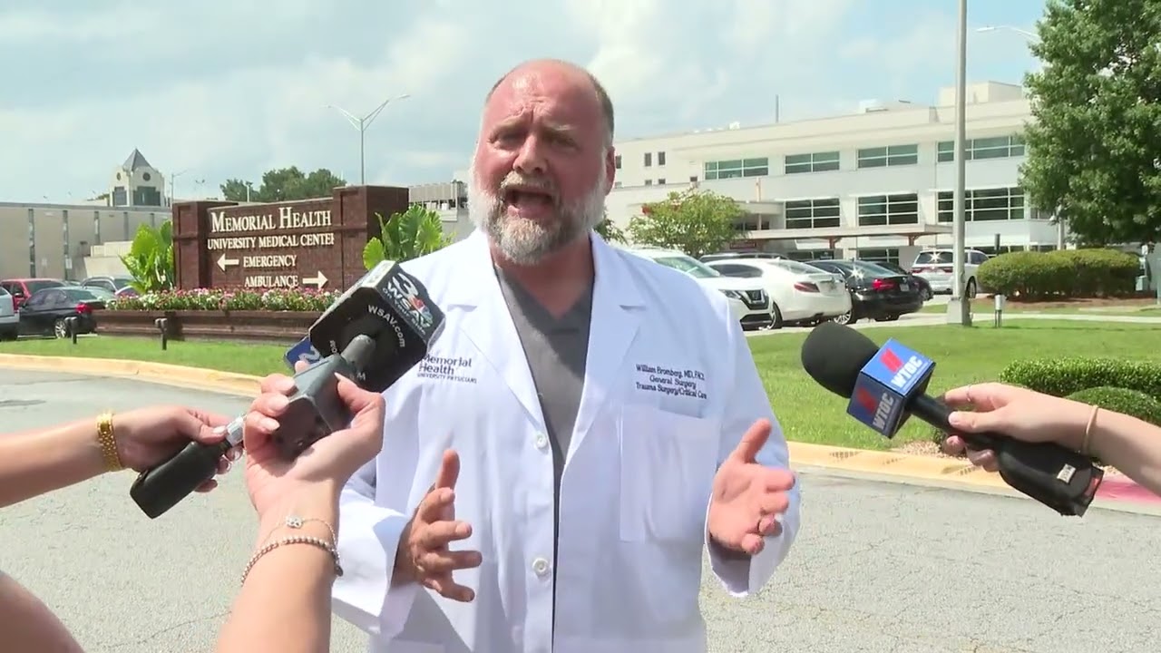 RAW: Savannah, Georgia, hospital update on soldiers shot at Fort Stewart