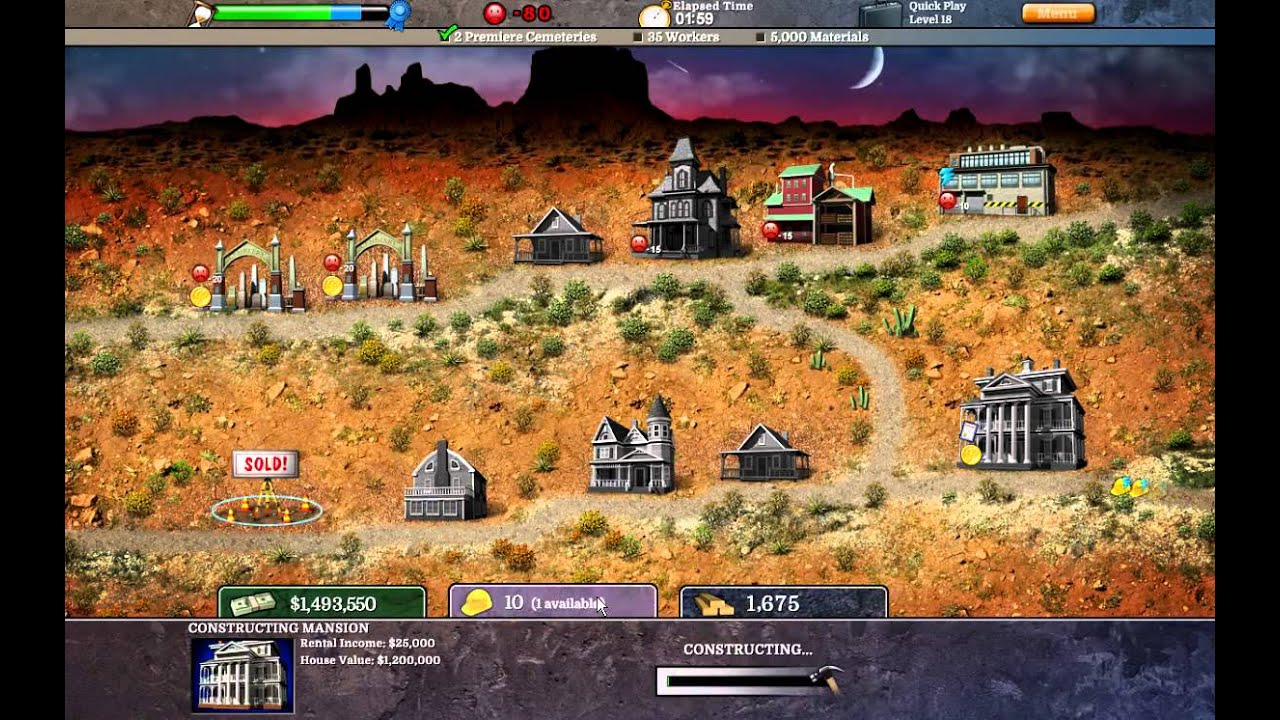 Build-a-lot: Mysteries 2 - Quick Play Level 18