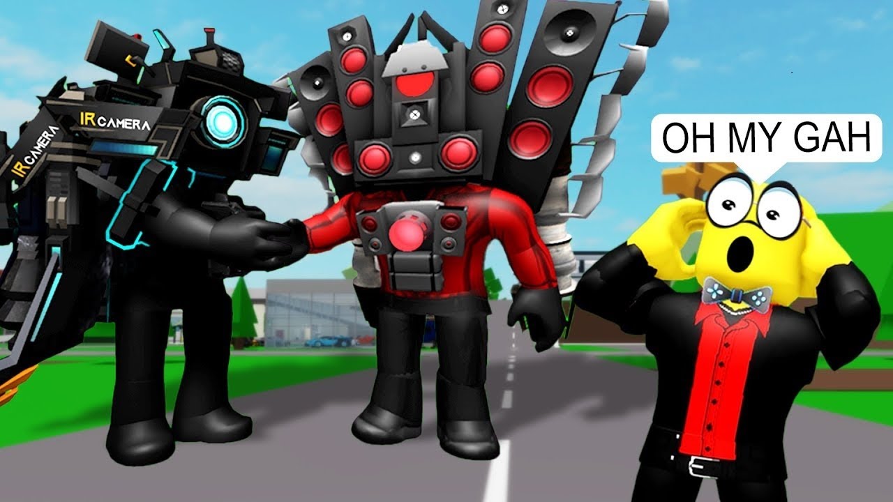 SKIBIDI TOILET in Roblox #25 ROBLOX Brookhaven 🏡RP  FUNNY MOMENTS