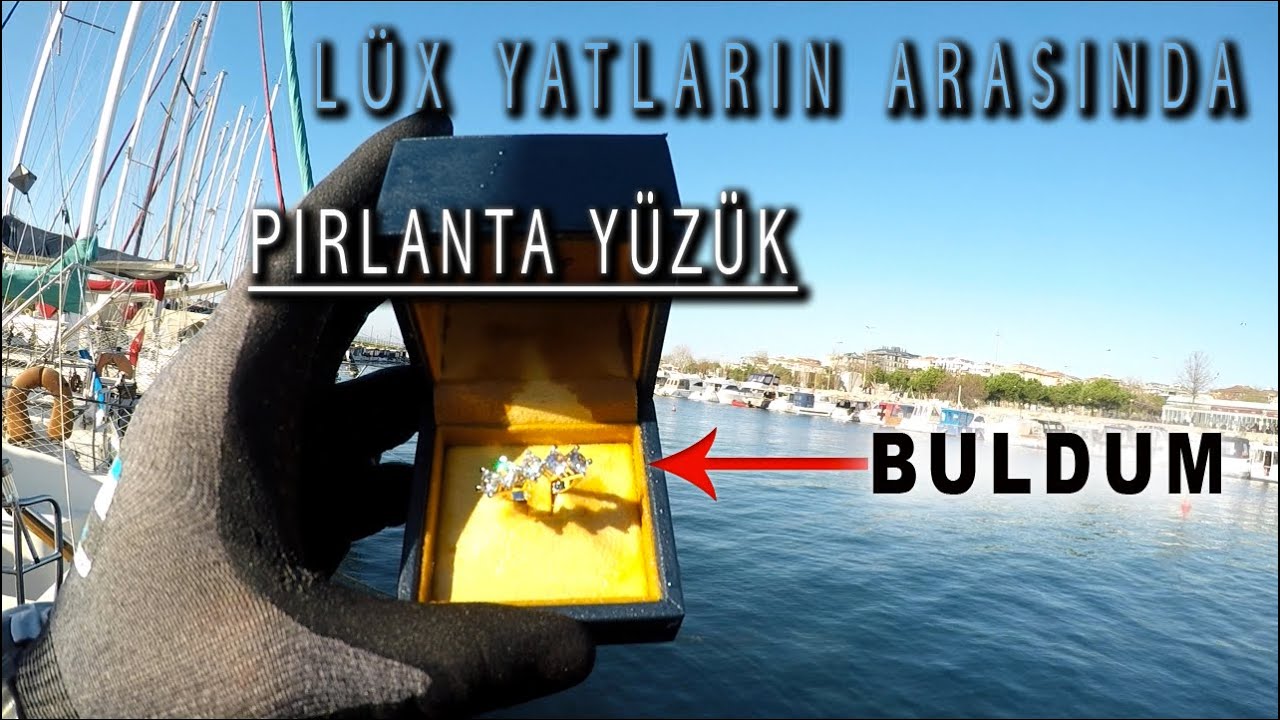 Yat Marinasında Pırlanta Y&uuml;z&uuml;k Buldum - Scuba Dalış Videosu