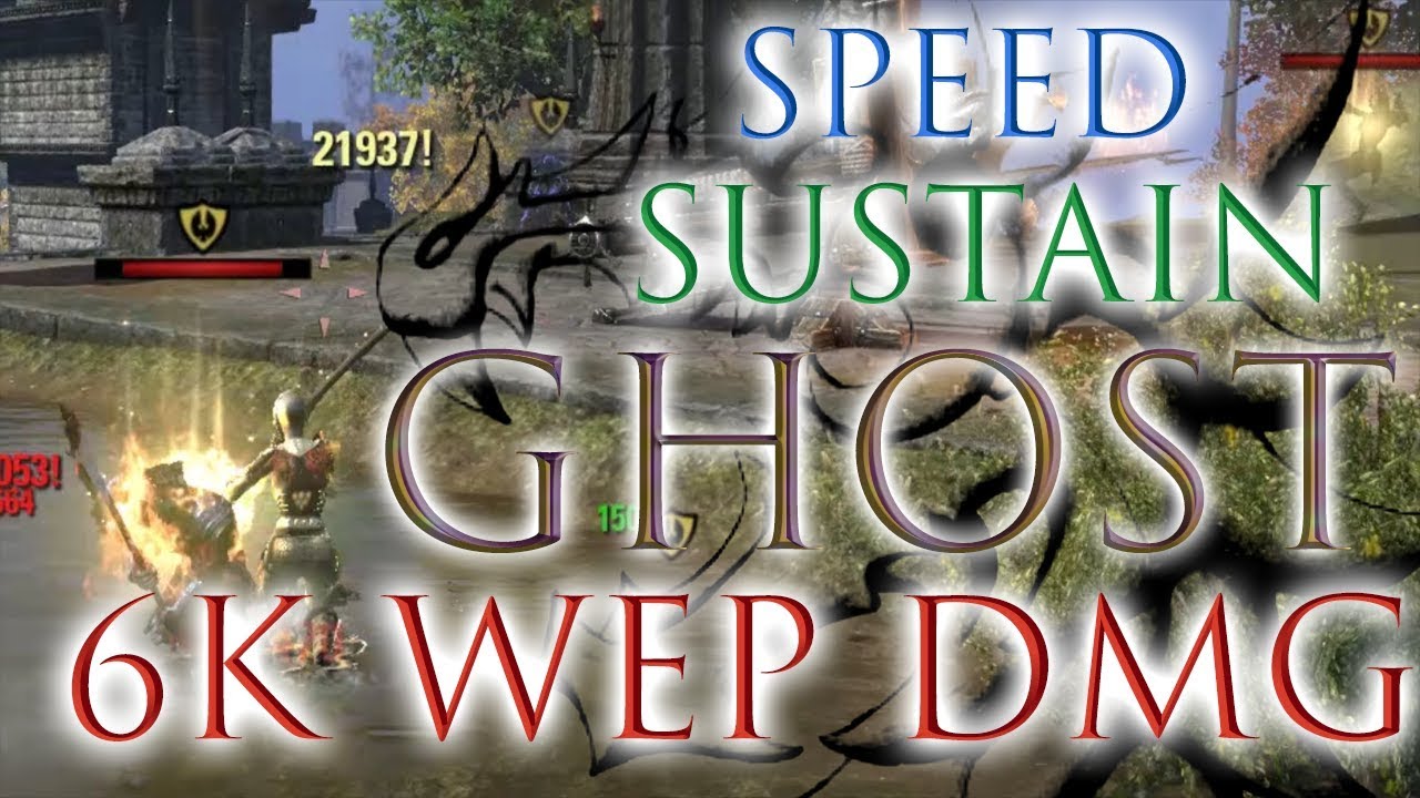 Ghost 👻 Stamina Templar PvP Build & Gameplay - ESO - Dragonhold