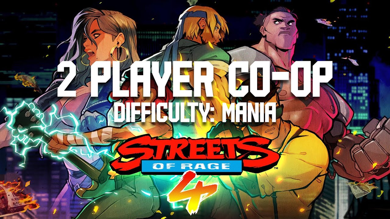 Streets Of Rage 4 | 2 Player Co-Op - Shiva & Shiva | PS5 Playthrough