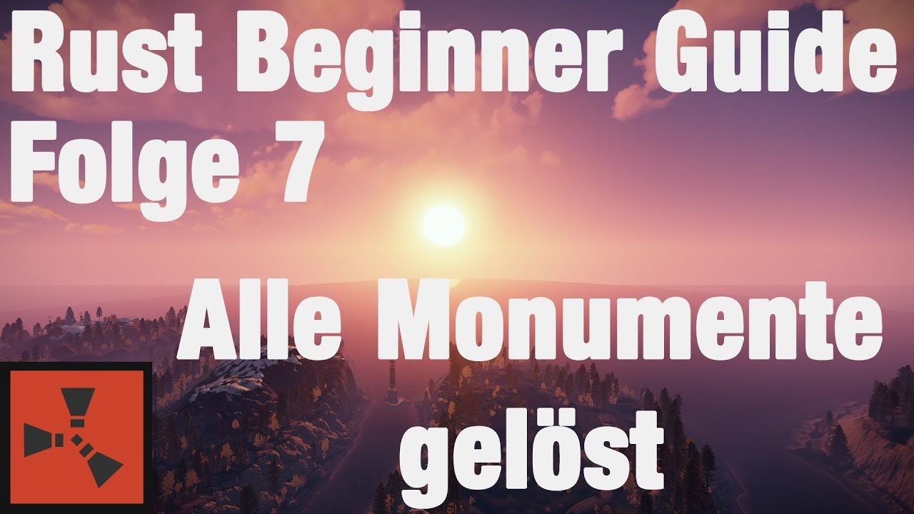 Rust Beginner Guide [07] All Monument Puzzle [Deutsch]