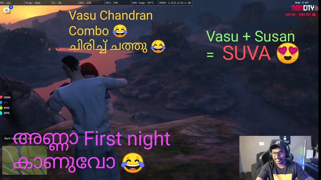 Vasu അണ്ണൻ Susan നെ വീണ്ടും കണ്ടു 😍| Vasu Chandran Babu Combo 😂| TVA | Eaglegaming | Zioncity