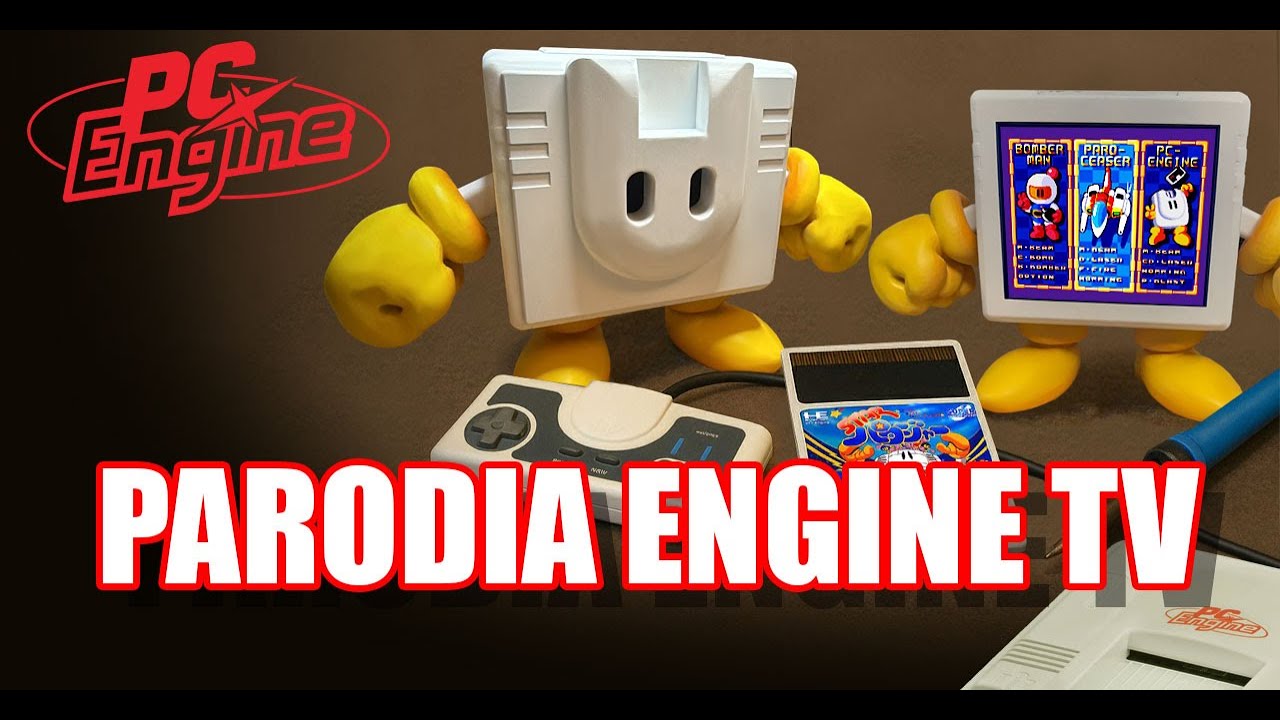 La PC-Engine Parodia Engine TV !