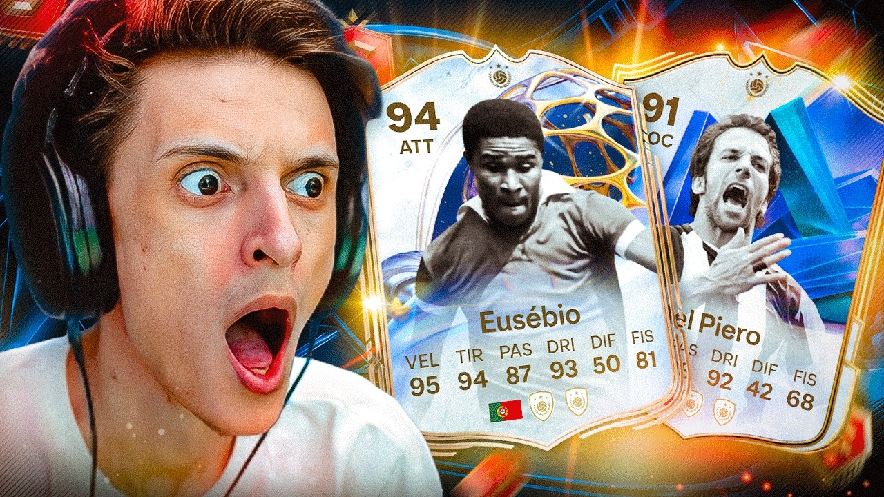 UNA SPLENDIDA WL con DEL PIERO ed EUSEBIO.