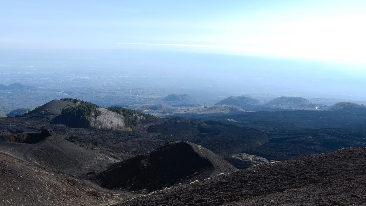 La strada dell'Etna in Time-lapse