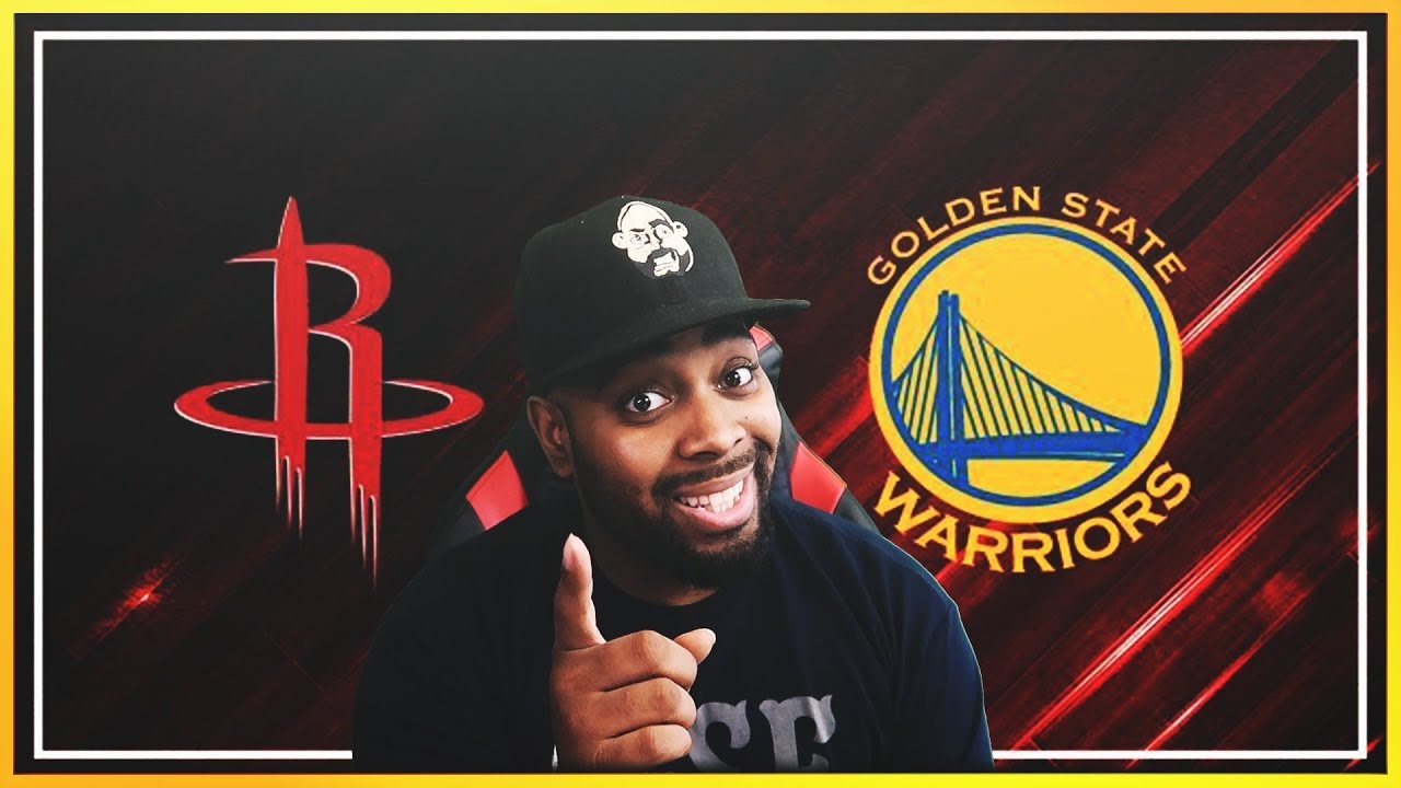 WARRIORS VS ROCKETS PREDICTION! Season Opener NBA Live 18 Simulation Game | iPodKingCarter