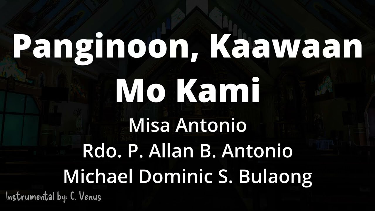 Panginoon Kaawaan Mo Kami (Antonio) Orchestral Instrumental