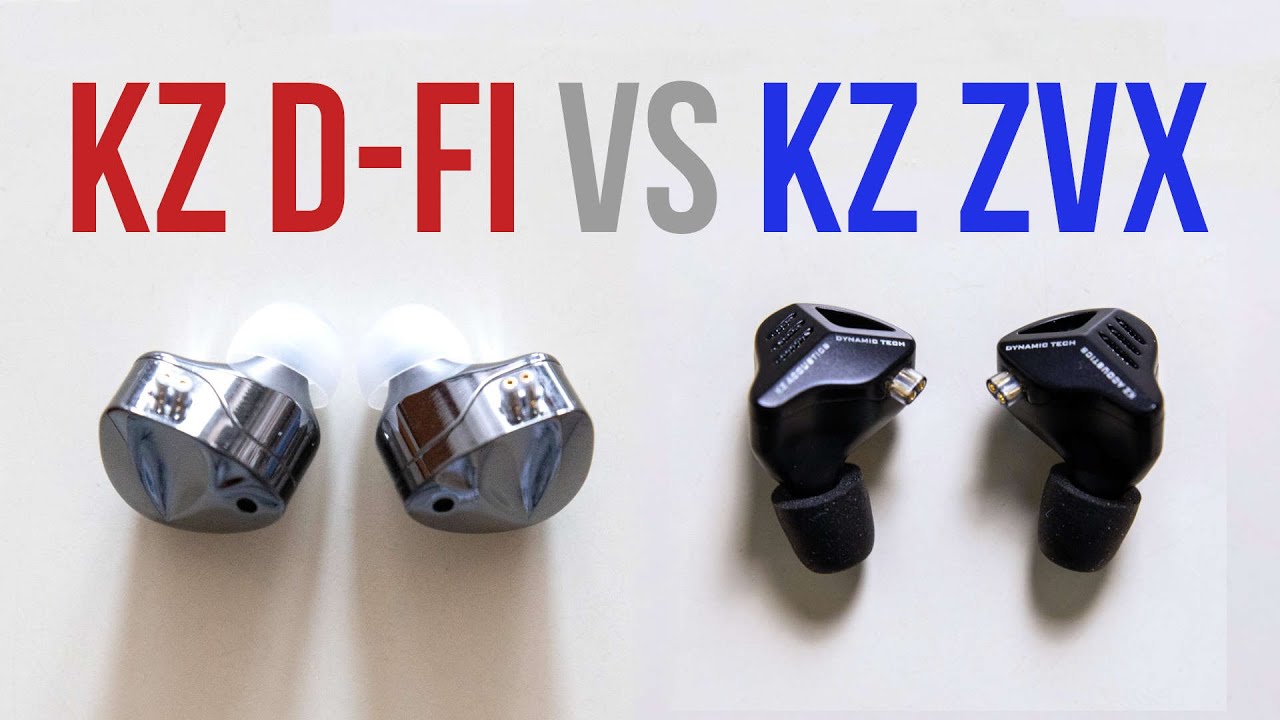Comparativa Sonido KZ D Fi vs KZ ZVX