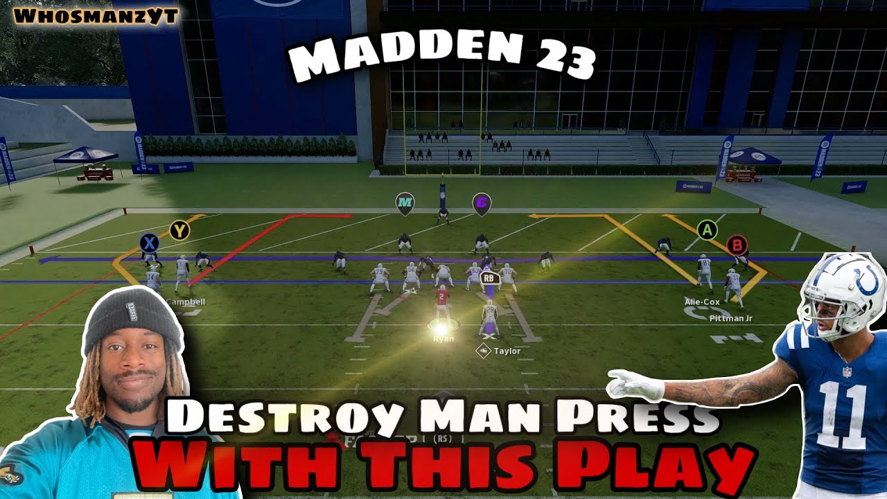 Destroy Man Press With This! 😤 #madden23tips #gitg #whosmanzyt