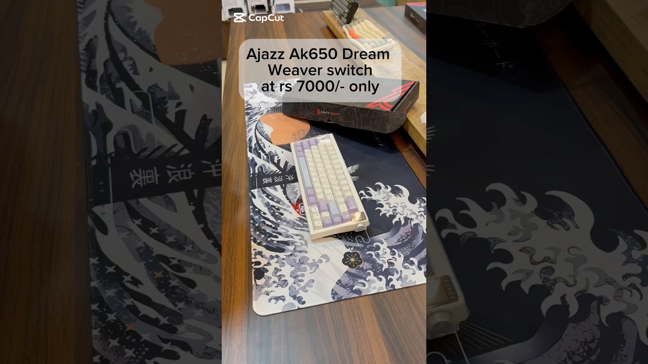 Ajazz Ak650 Dream Weaver switch Keyboard #shorts #ajazz #keyboard