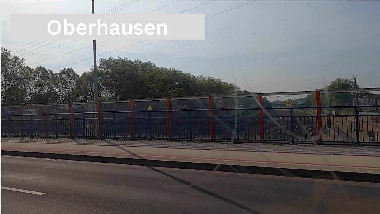 Mit der Linie 112 von Oberhausen nach Mülheim