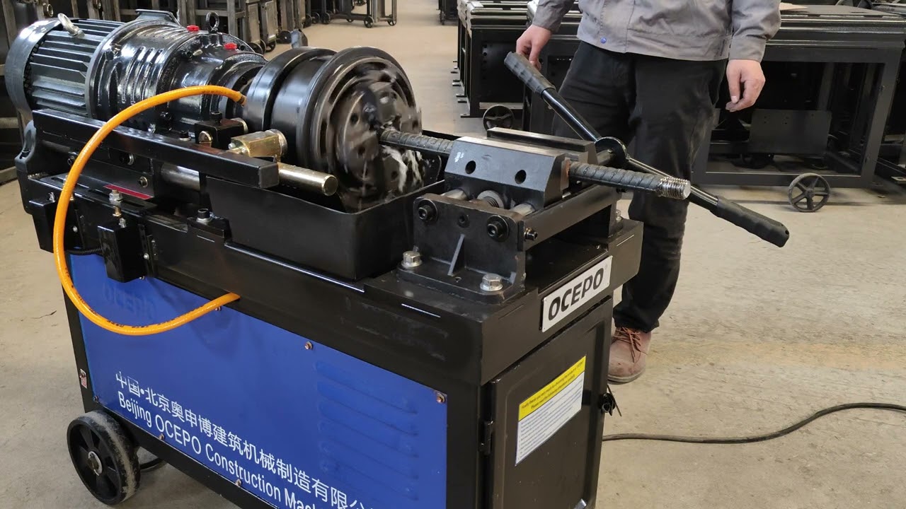 rebar threading rolling machine