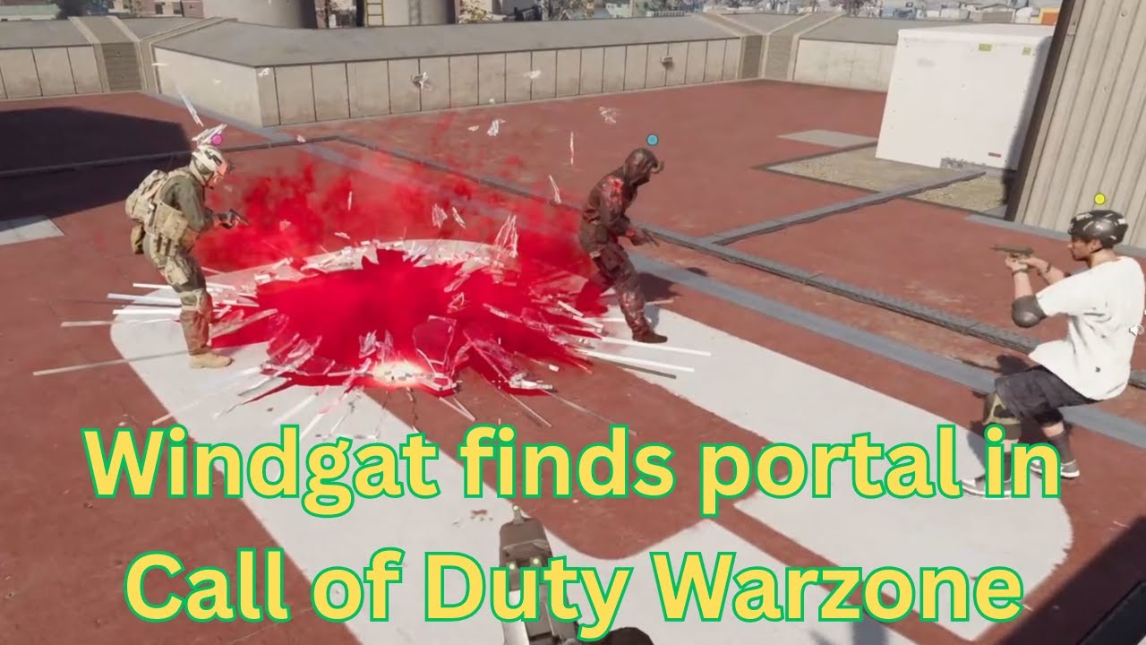 Call of Duty Warzone  Windgat searches for portal