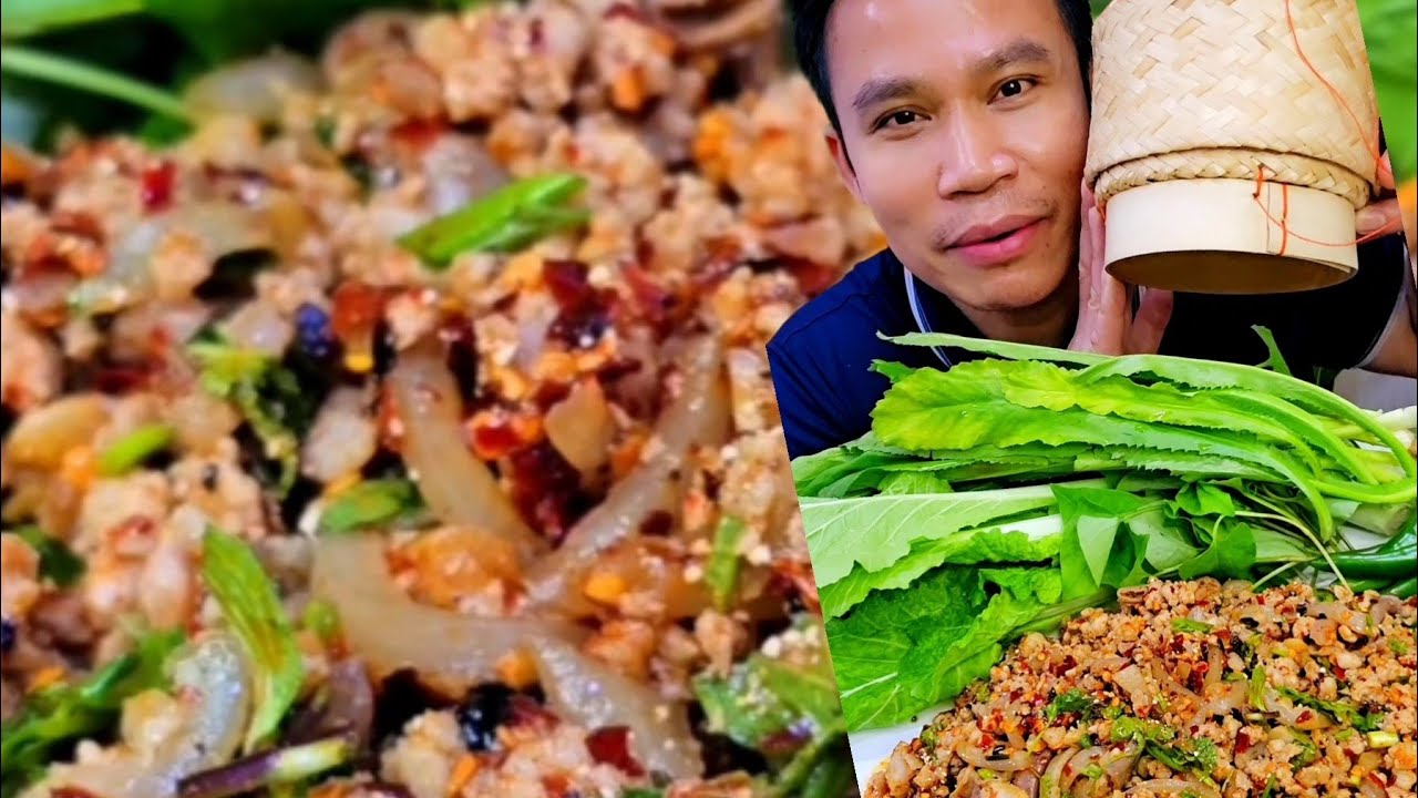 ลาบหมู รสจัดๆพริกลาบหอมๆแซ่บๆ