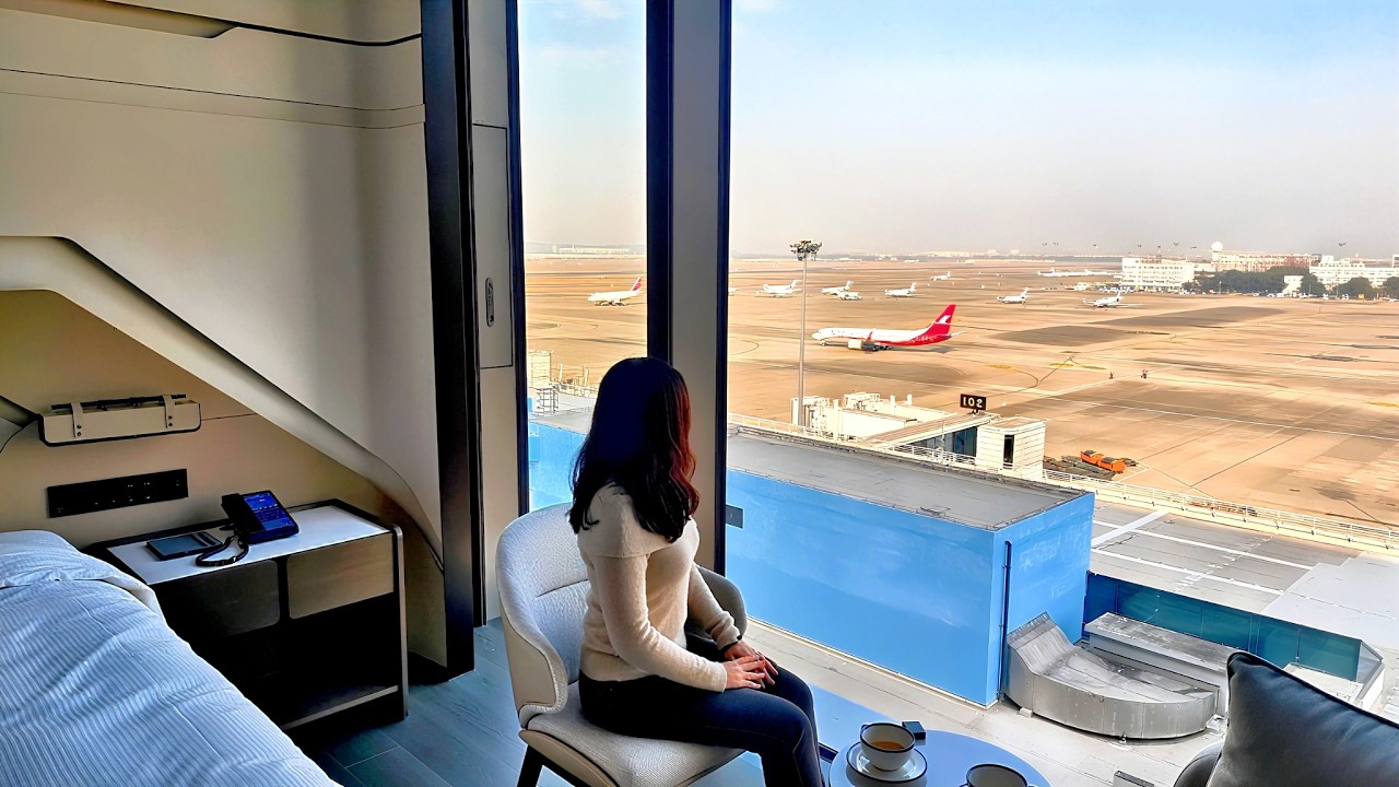 Shanghai's Nearest 5-Star Hotel to Hongqiao Airport with Direct Access to T1✈️|Hongqiao Hilton Hotel