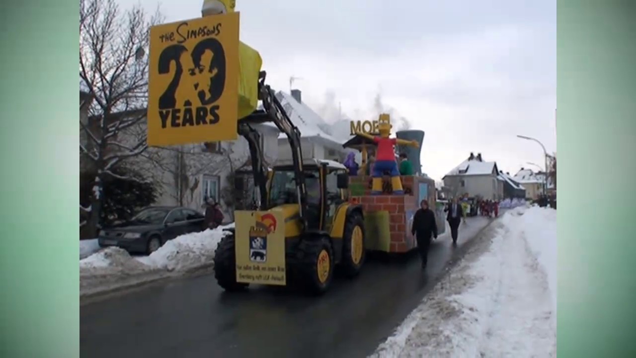 Karnevalsumzug in Warstein Rosenmontag 2010