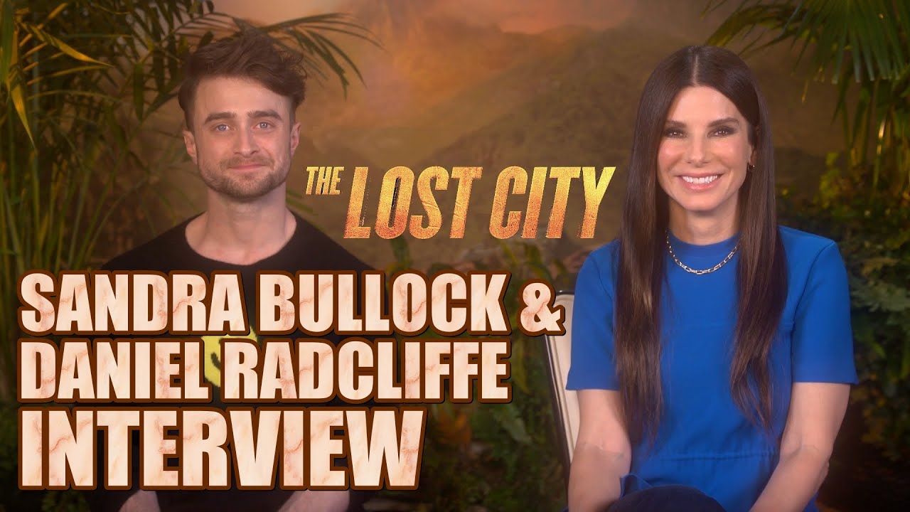 The Lost City: Sandra Bullock made Channing ovulate? and she don't like Daniel Radcliffe (Interview)