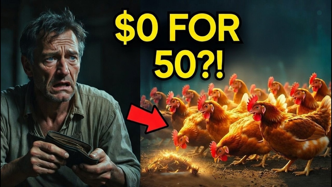 From Poor To Rich: The Amazing Trick That Allows Me To Feed 50 Chickens Without Spending Anything!