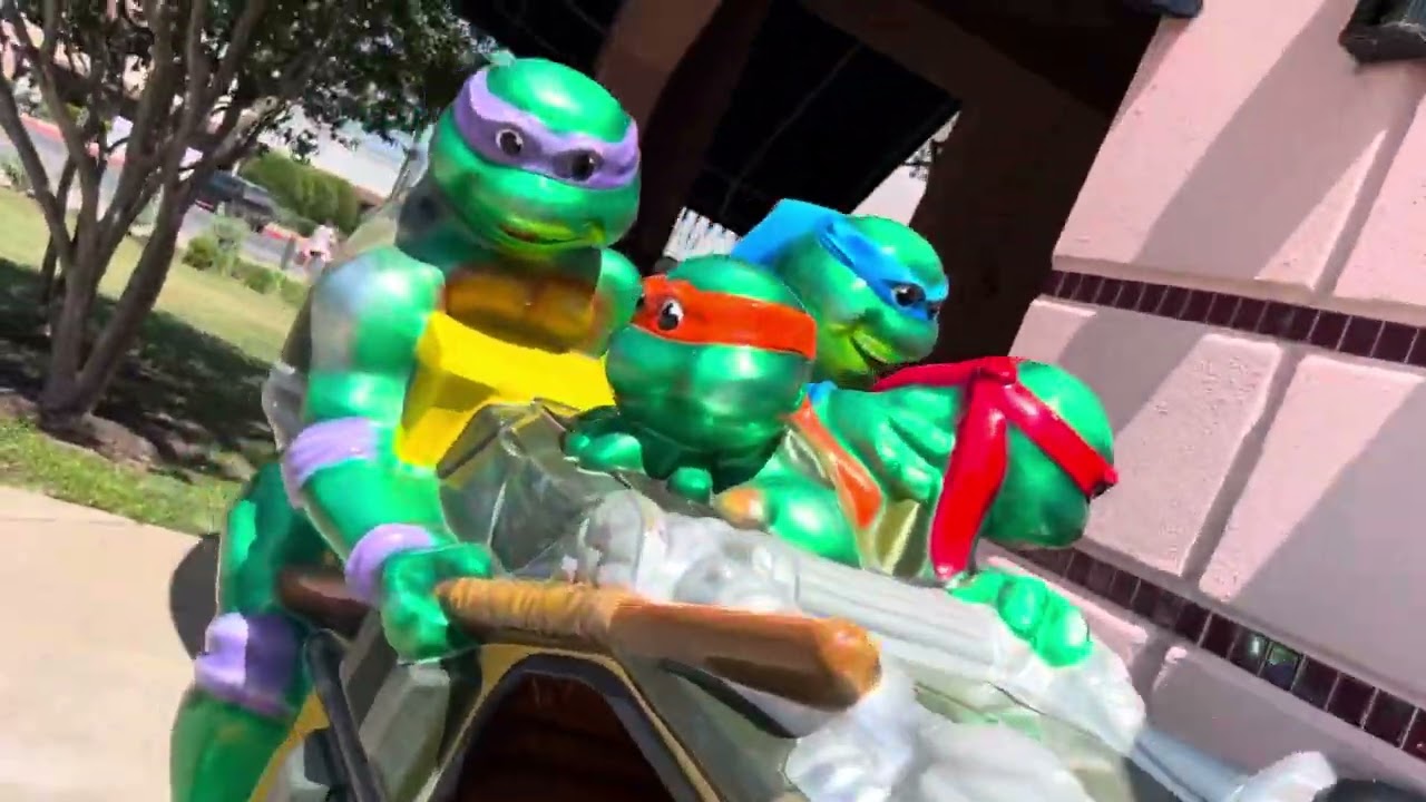 Bafco Teenage Mutant Ninja Turtles Shellraiser Van Kiddie Ride (Eletech Refurb)