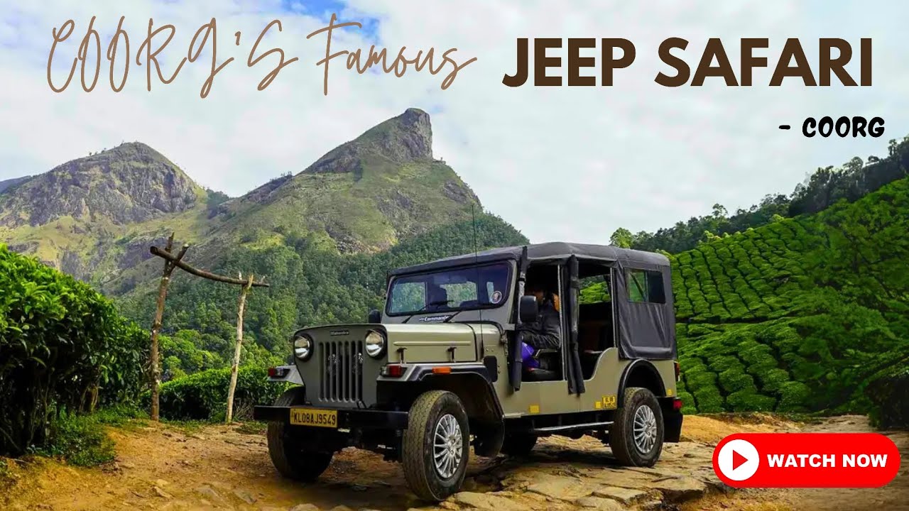 Scariest Jeep Safari Off-Road Ride Ever 😱🚙 | Road Rafting 🛻 | 46kms Office round trip | Coorg | 
