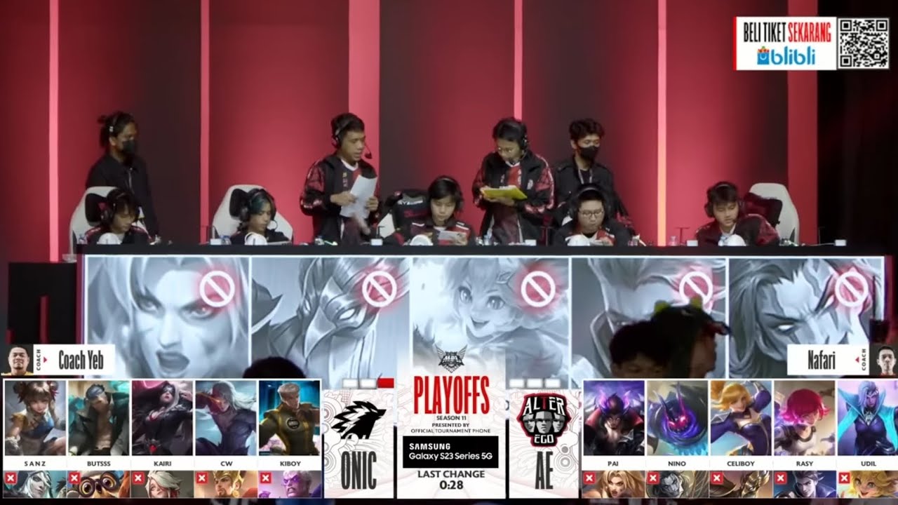 ALTER EGO vs ONIC _ CELIBOY FANNY _ NINO GLOO _ UDIL VALENTINA _ GAME 2 _ MLBB