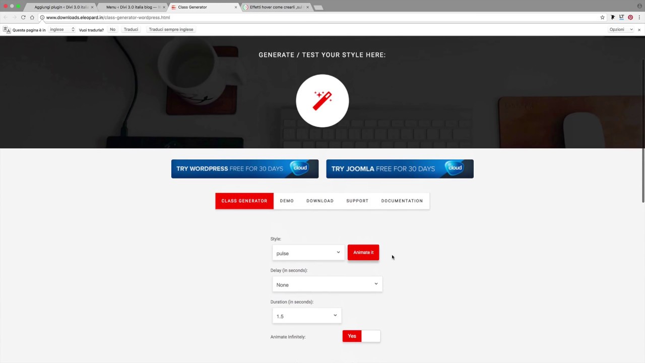 Tutorial Divi 3 0 come creare effetti hover sul men&ugrave; del nostro sito web