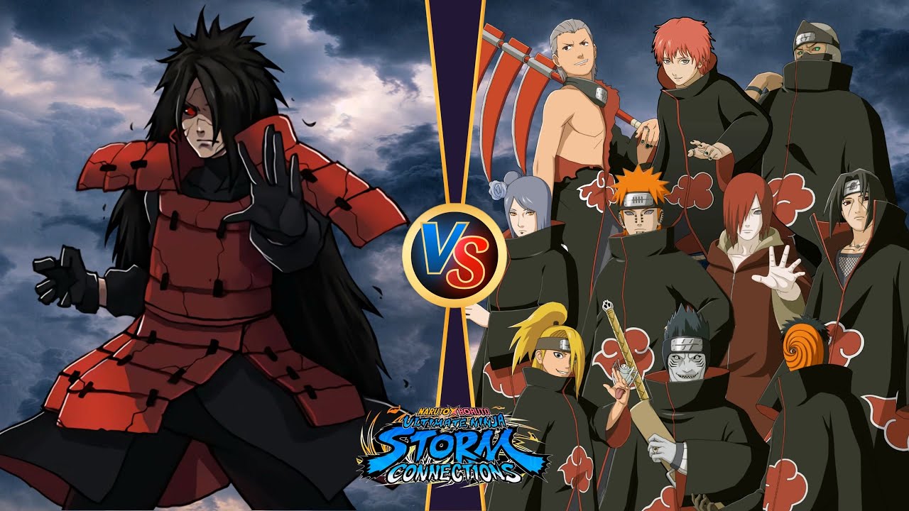 【Madara Uchiha VS Akatsuki Marathon battle】 NARUTO X BORUTO Ultimate NinjaSTORM CONNECTIONS