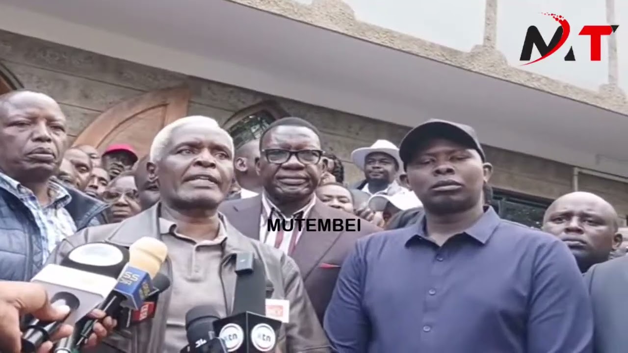 MPs SPEAKS AT LEE FUNERAL DENYING THAT MP NG'ENO WAS KILLED! WARNING GACHAGUA AWACHE MDODMO!!!