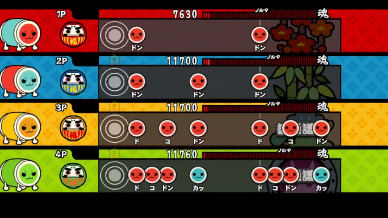 [太鼓の達人Wii みんなでパーティ3代目]TASさんによるピラメキたいそう
