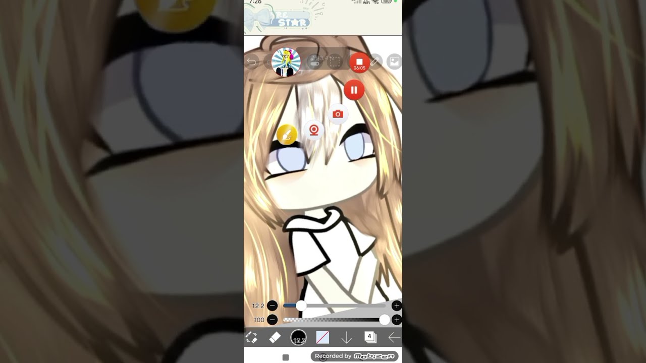 Editando cabelo gacha૮₍ ˶•⤙•˶ ₎ა