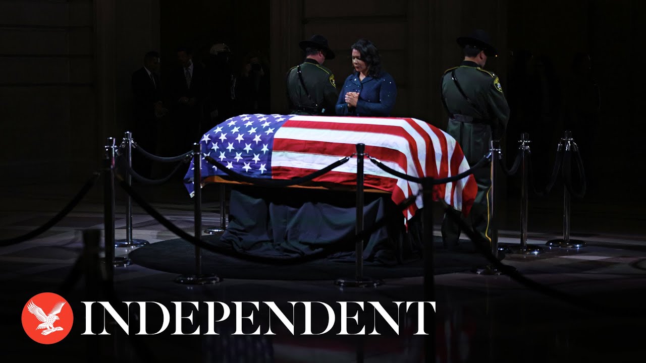 Live: Senator Dianne Feinstein honored at funeral service in San Francisco