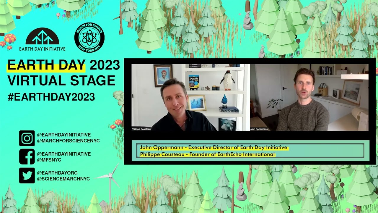 Earth Day 2023 Virtual Stage | A Conversation with Philippe Cousteau