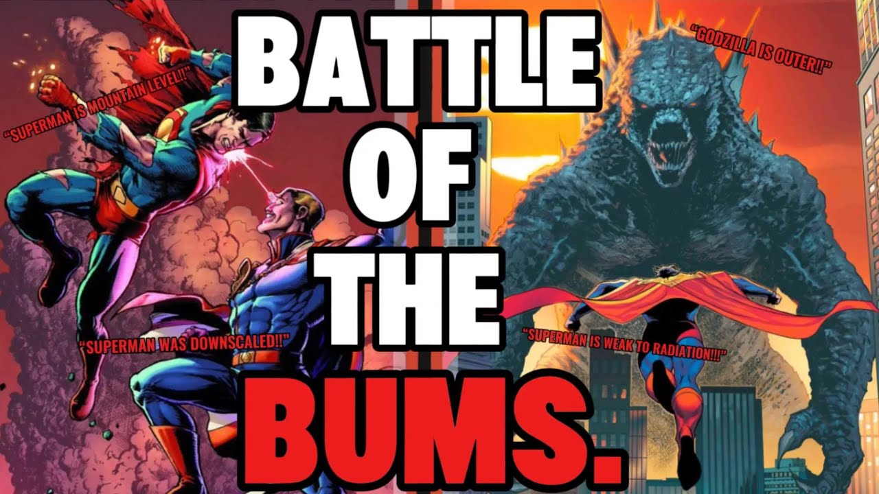 (DC) Godzilla VS (DC) Homelander | battle of the bums! 