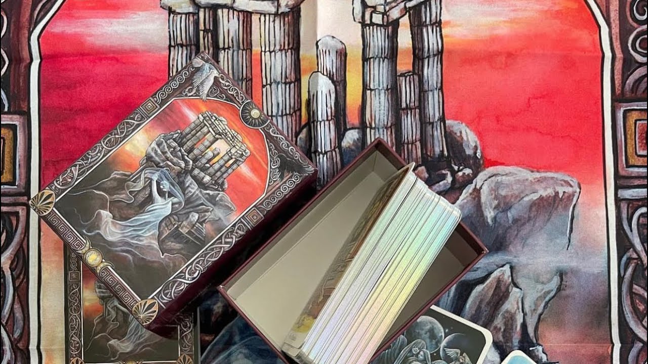 Обзор авторской колоды таро🎥 The Twilight of the Cods Janka