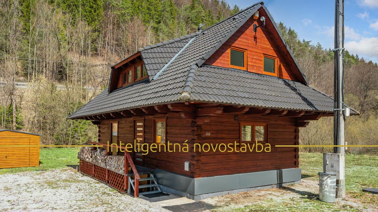 Inteligentn&aacute; novostavba v &scaron;t&yacute;le horskej drevenice