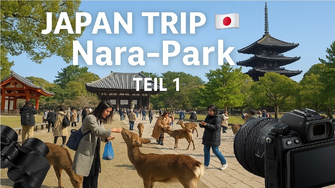 [TEIL 1] Ein Park voller Hirsche - JAPAN TRIP 2025 - Nara-Park - Tagesausflug nach Nara