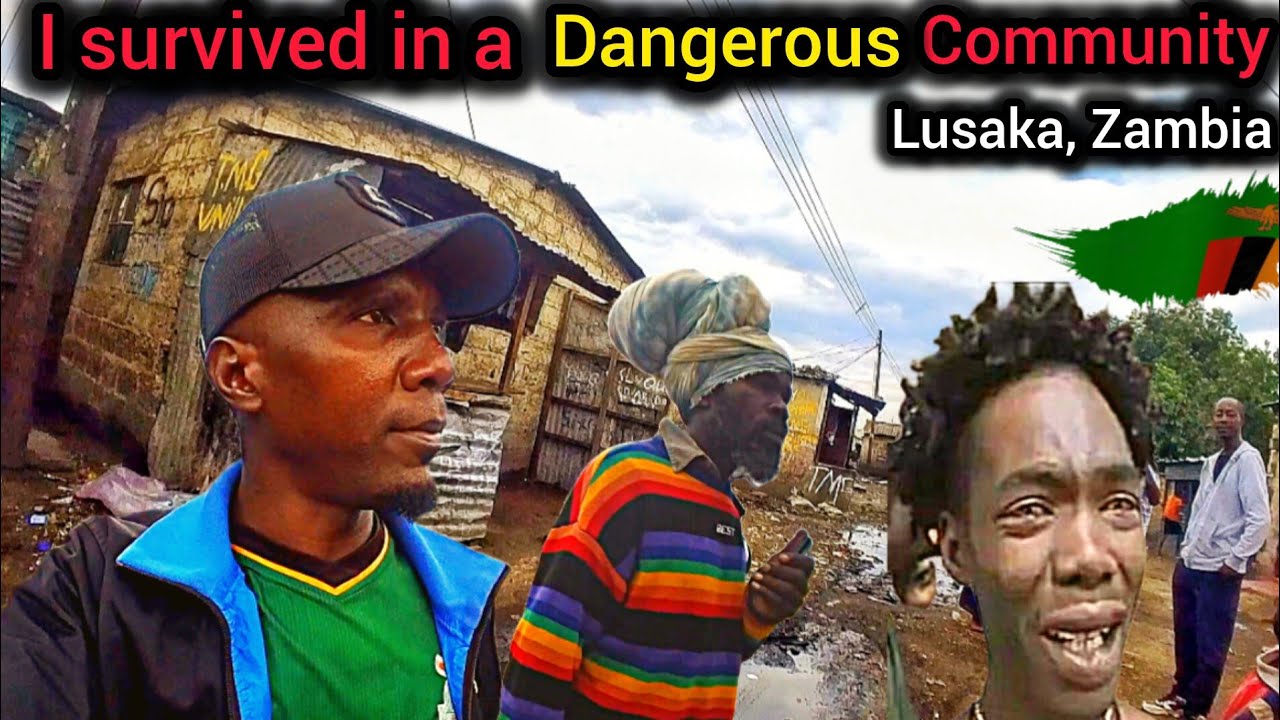 Life Inside a dangerous community in Lusaka Zambia // this is Misisi slum / cost of living 