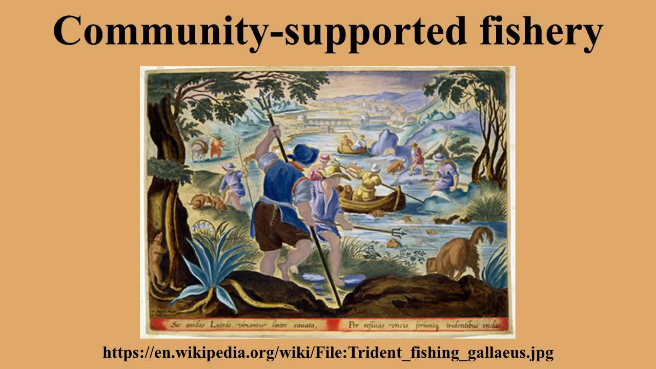 Community-supported fishery
